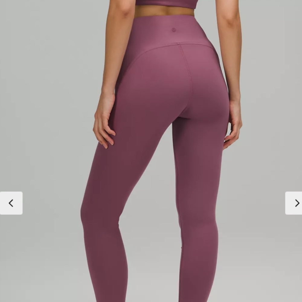 Women Lululemon InStill High-Rise Tight 25" Size 4 Vintage Plum